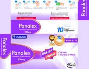 PANALEX 250MG SUPP