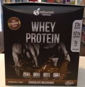 WHEY PROTEIN SACHET. PER ONE
