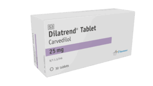 DILATREND 25 STRIP 10S