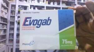EVOGAB 75MG STRIP 7S
