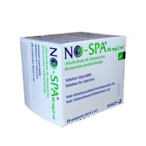NOSPA 40MG INJ, AN AMPOULE