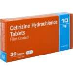 CETRIZINE 10 UK STRIP 10S
