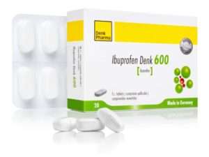 IBUPROFEN DENK 600MG STRIP 10