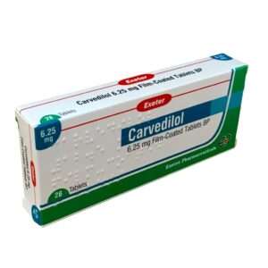 CARVEDILOL 6.25MG EP 28S