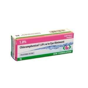 CHLORAMPHENICOL EYE OINT 1%