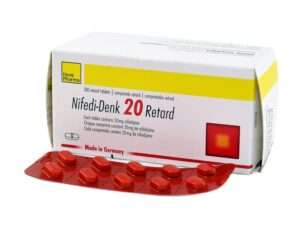 NIFEDI-DENK 20MG STRIP 10S