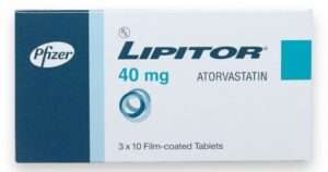 LIPITOR 40MG STRIP 10S
